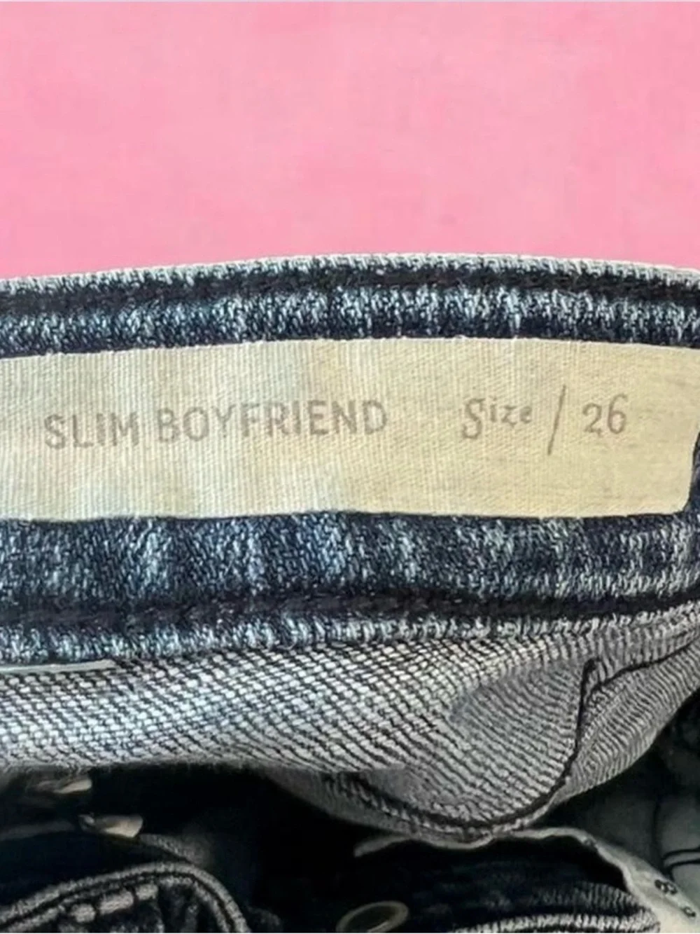 Anthropologie Blue Embroidered Denim Shorts - Picture 6 of 8